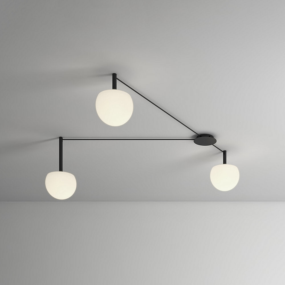 Circ LED Semi-Flushmount