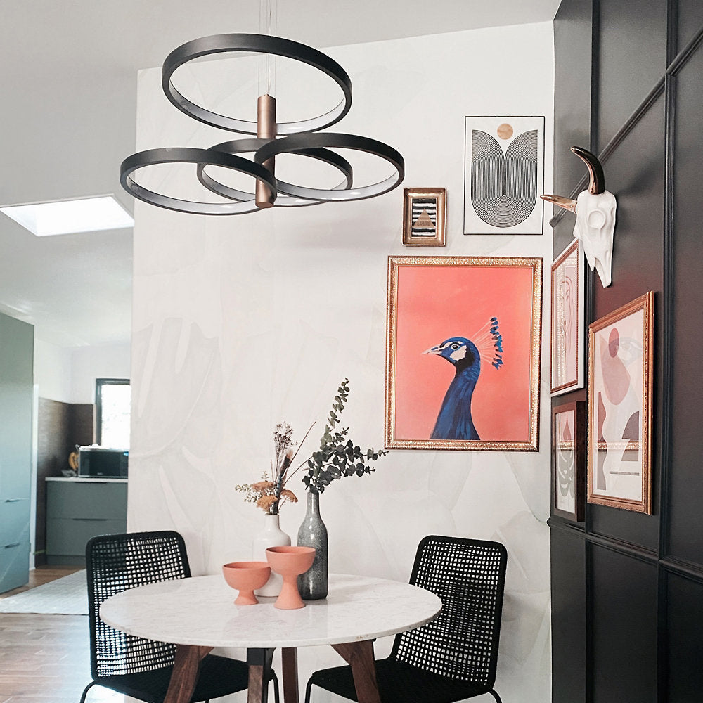 Hoopla Multi-Light LED Pendant
