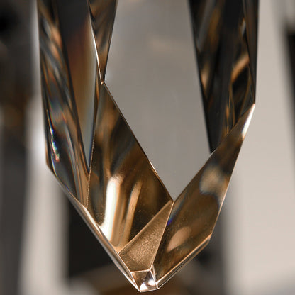 Quartz LED Multi-Light Pendant Light