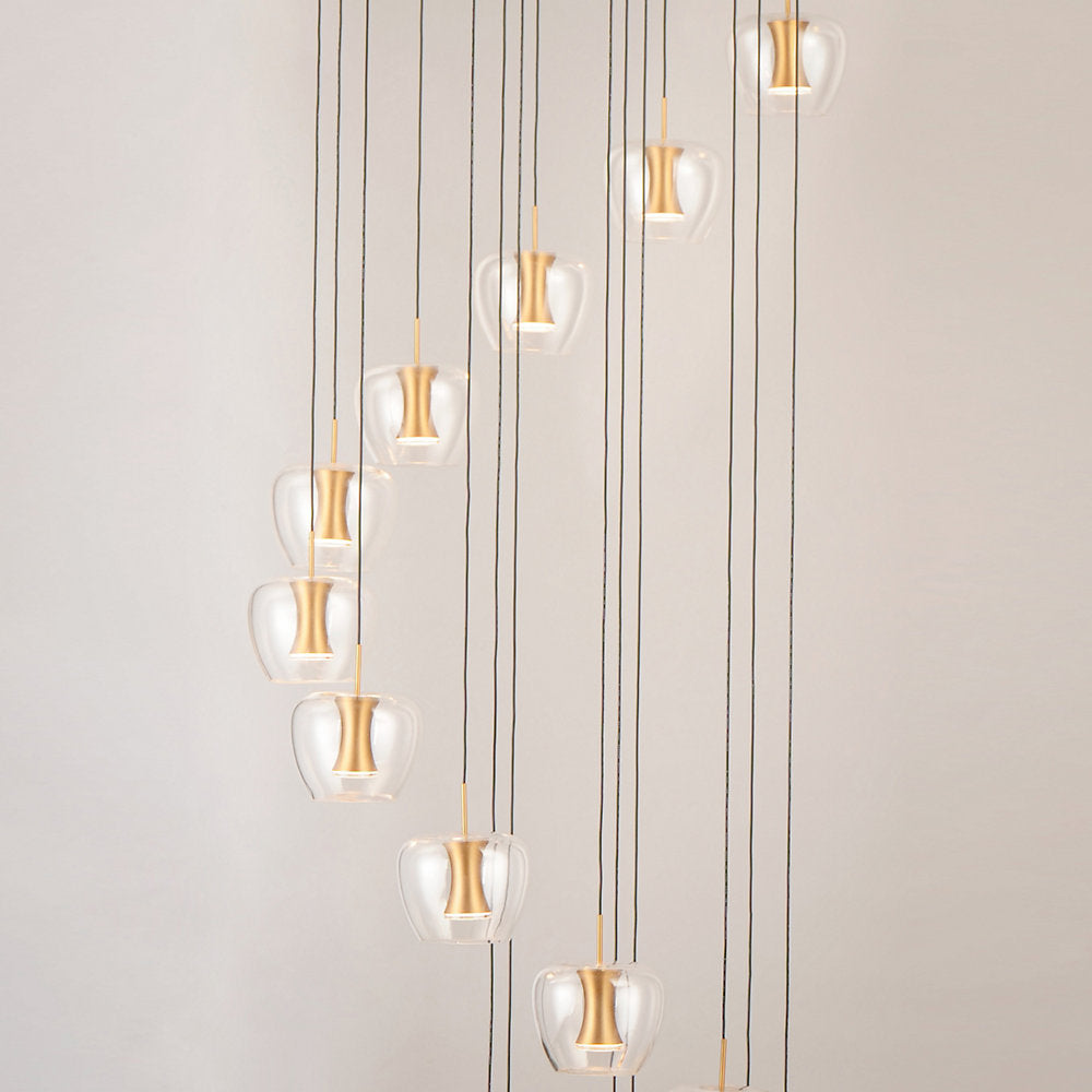 Newton LED Multi-Light Pendant
