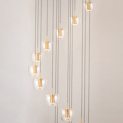 Newton LED Multi-Light Pendant