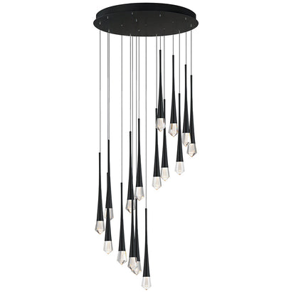 Pierce LED Multi Light Pendant
