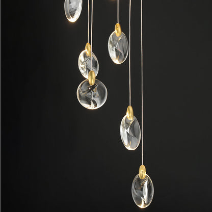Pebble LED Multi Light Pendant