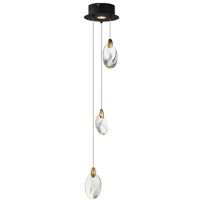 Pebble LED Multi Light Pendant
