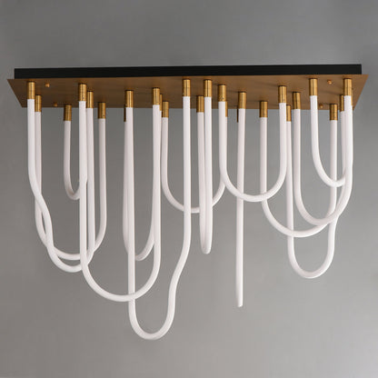 Soleil Rectangular LED Flushmount
