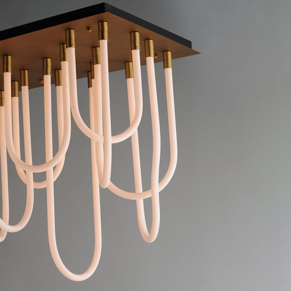 Soleil Rectangular LED Flushmount