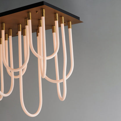 Soleil Rectangular LED Flushmount