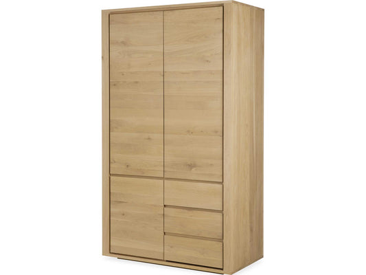 Shadow Oak Dresser with 3 Doors and 2 Drawers