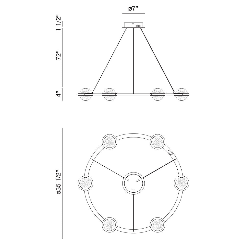 Gaia LED Chandelier