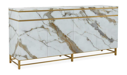 John Richard Marbled Four-Door Sideboard