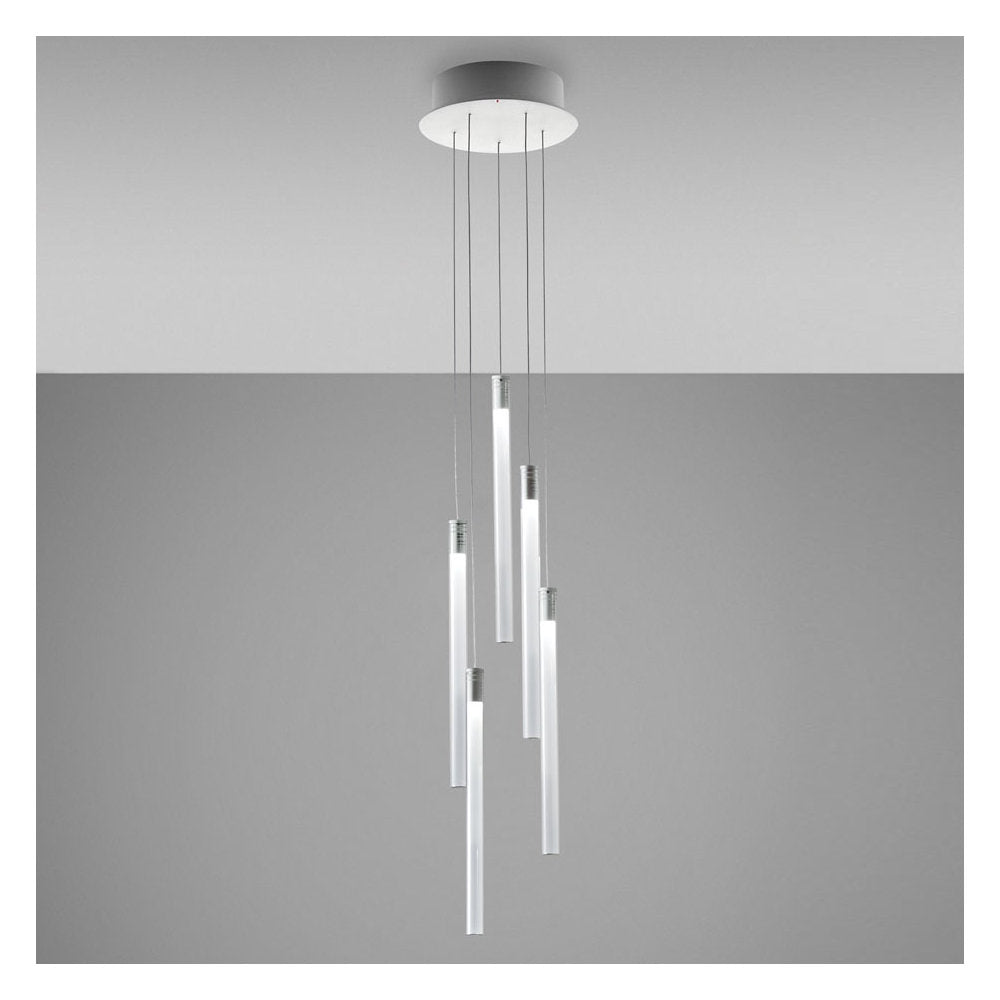 Tooby Round LED Multi-Light Pendant