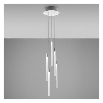Tooby Round LED Multi-Light Pendant