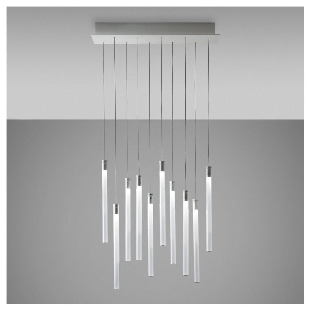 Tooby Rectangular LED Multi-Light Pendant