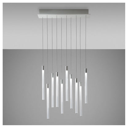 Tooby Rectangular LED Multi-Light Pendant