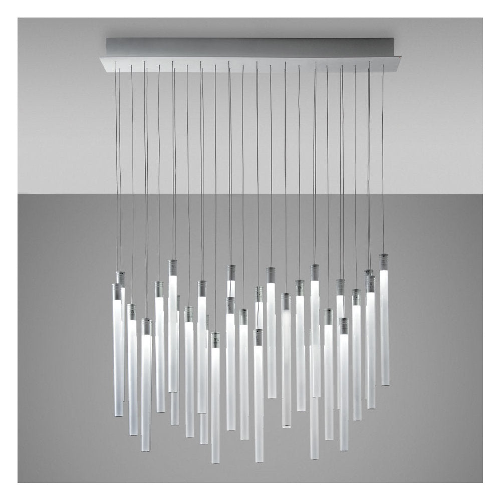 Tooby Rectangular LED Multi-Light Pendant