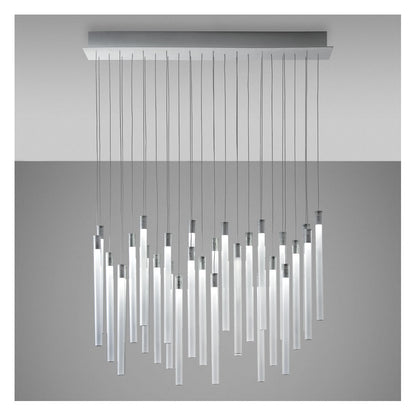 Tooby Rectangular LED Multi-Light Pendant