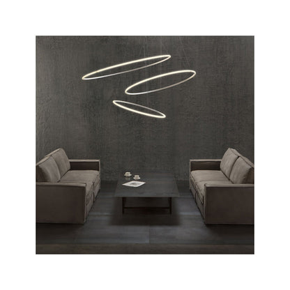 Olympic F45 Three Ring Pendant Light