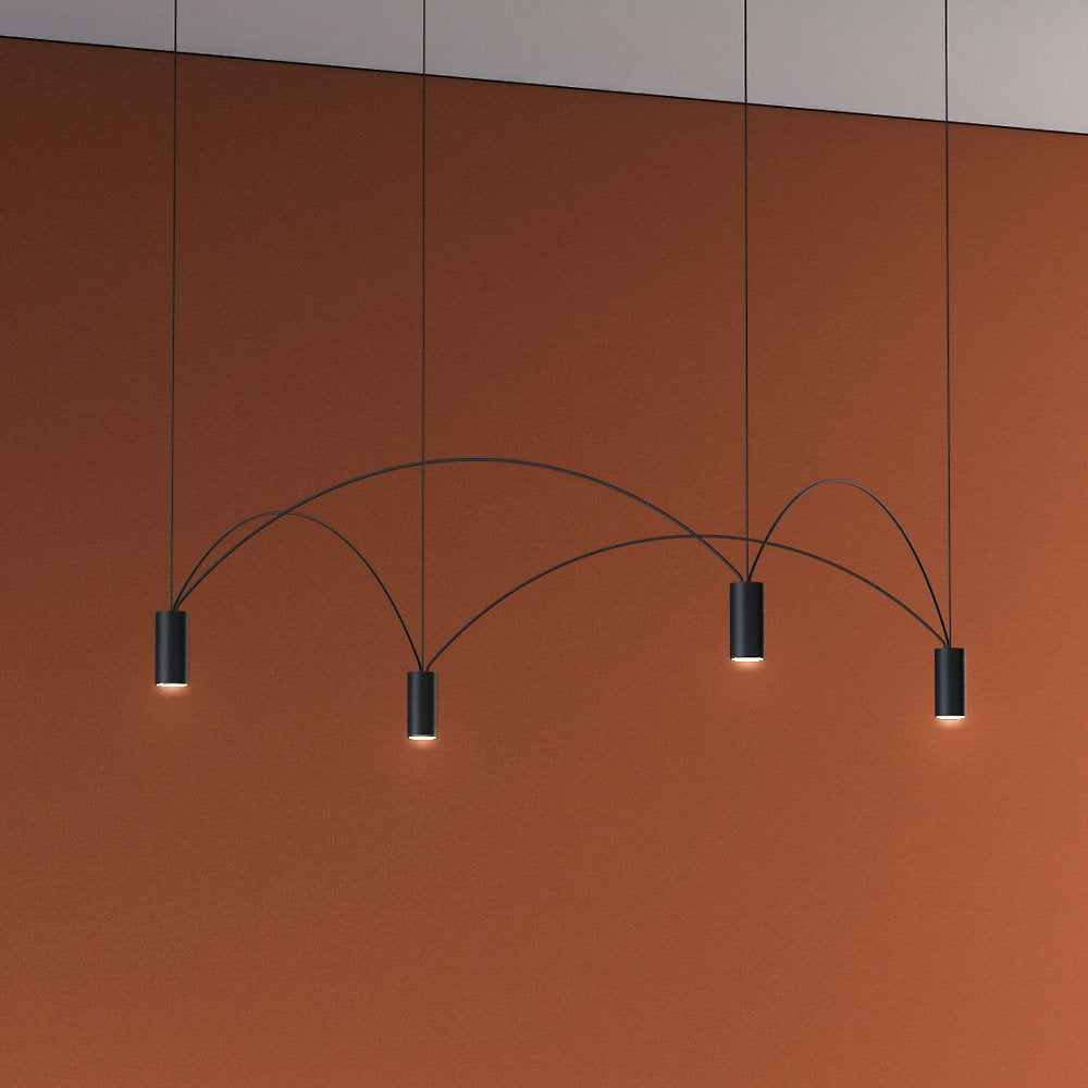 Dome F65 LED Multi-Light Pendant