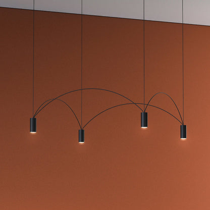 Dome F65 LED Multi-Light Pendant