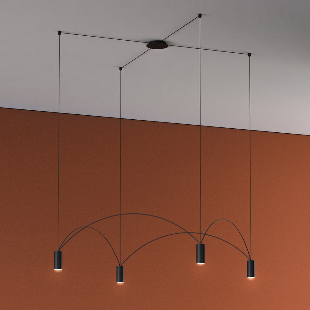 Dome F65 LED Multi-Light Pendant