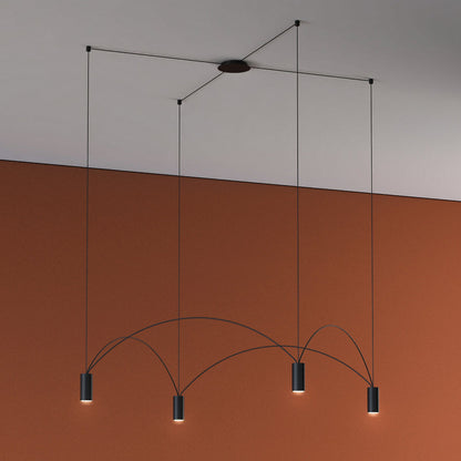 Dome F65 LED Multi-Light Pendant