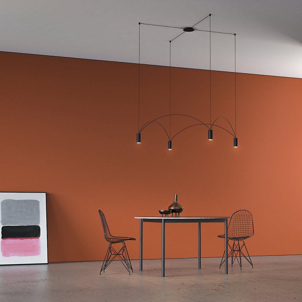 Dome F65 LED Multi-Light Pendant