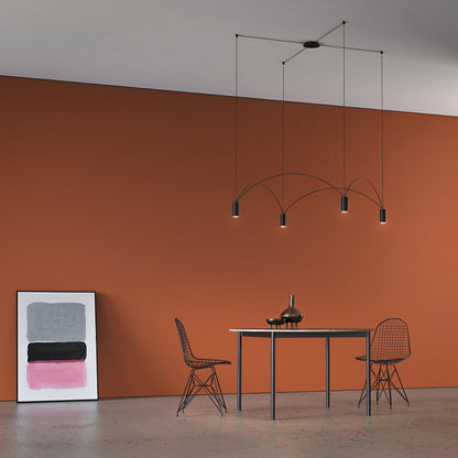 Dome F65 LED Multi-Light Pendant