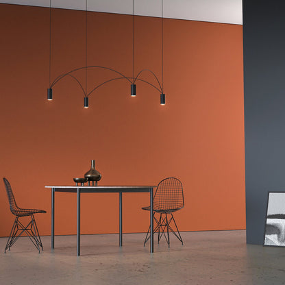 Dome F65 LED Multi-Light Pendant