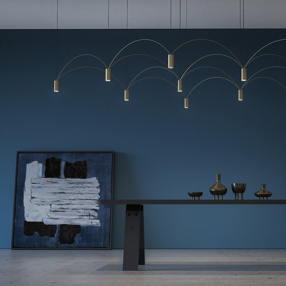 Dome F65 LED Multi-Light Pendant
