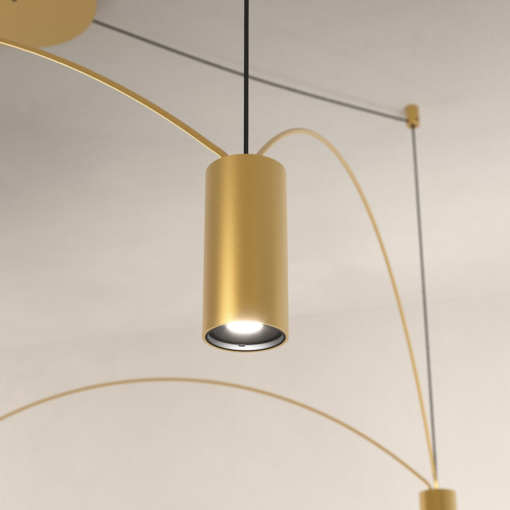 Dome F65 LED Multi-Light Pendant