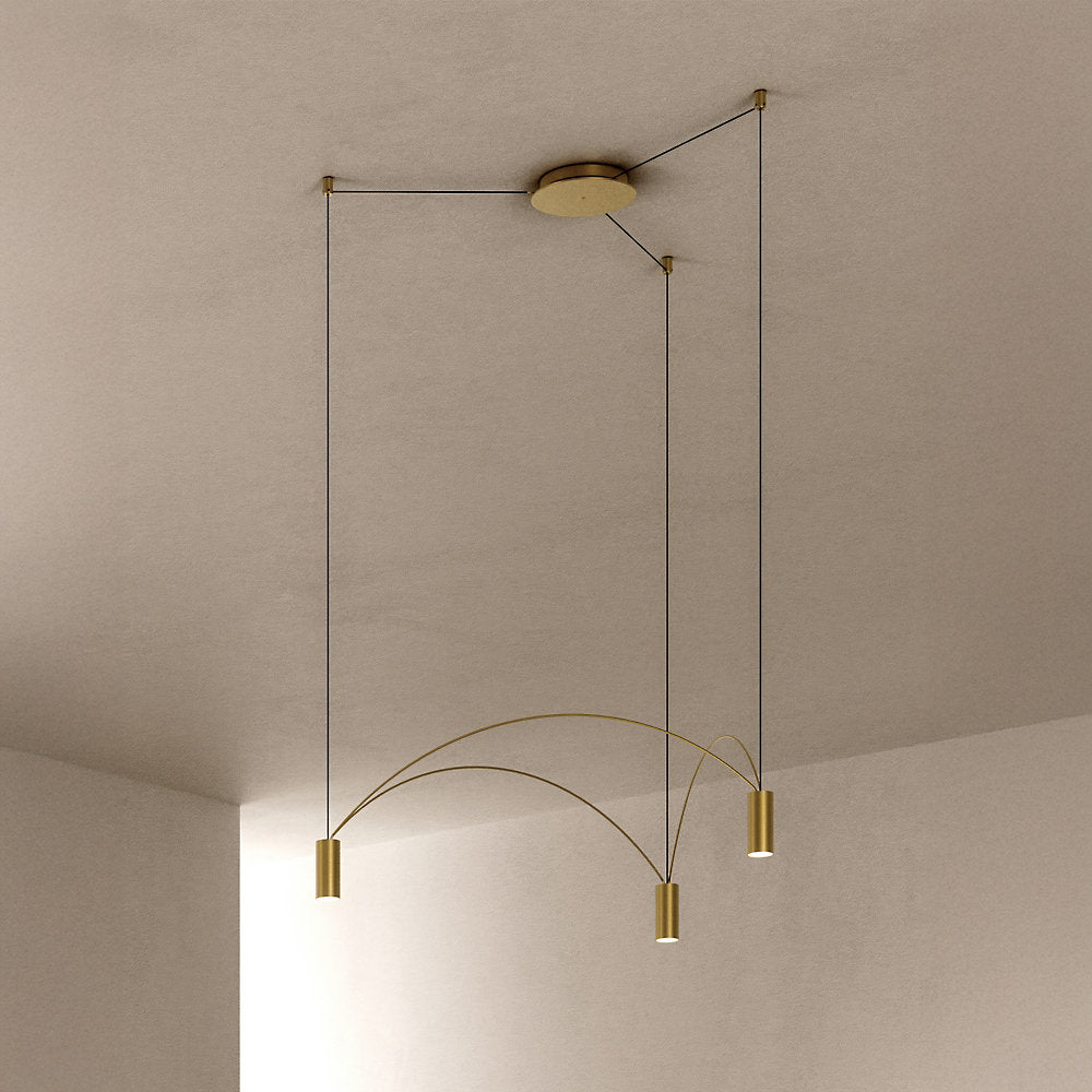 Dome F65 LED Multi-Light Pendant