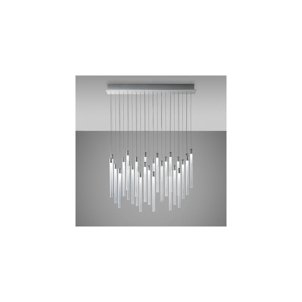 Tooby 30 Light Rectangular Multispot Pendant