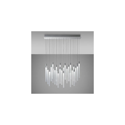 Tooby 30 Light Rectangular Multispot Pendant
