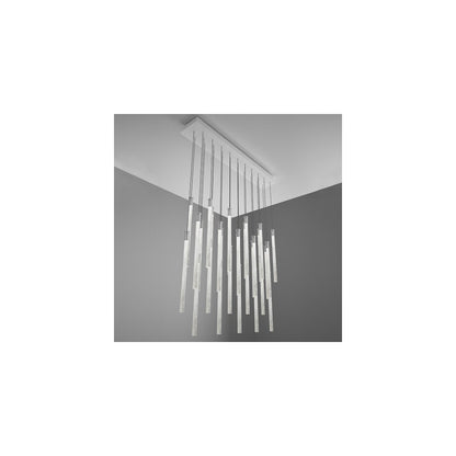 Tooby 30 Light Rectangular Multispot Pendant