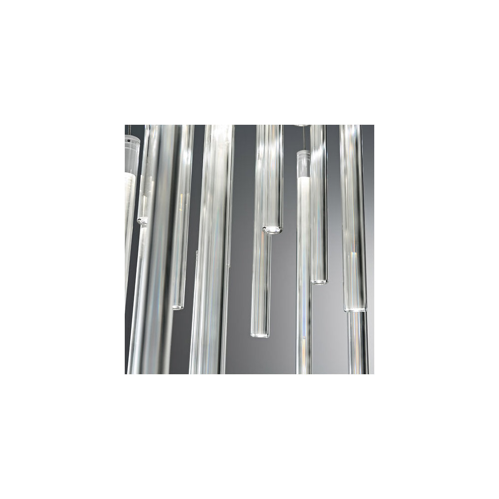Tooby 30 Light Rectangular Multispot Pendant