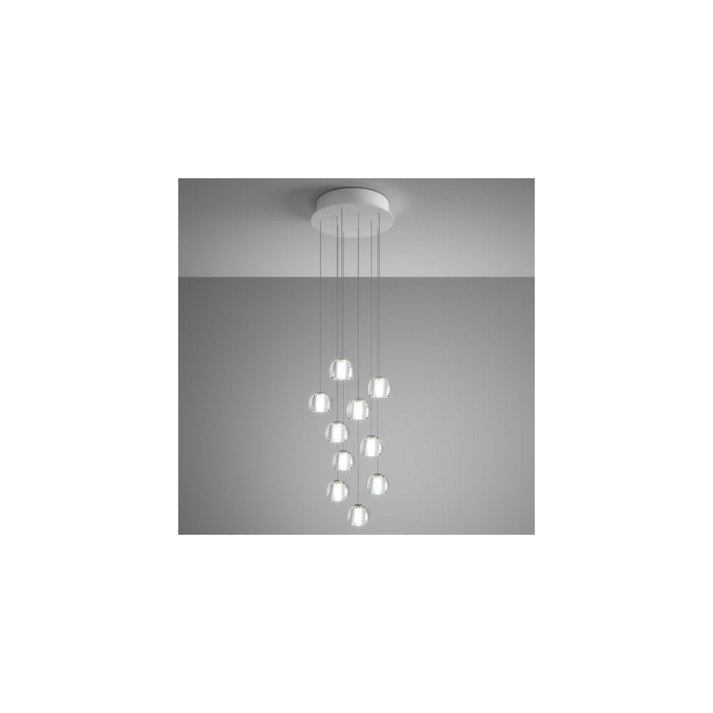 Beluga Multispot 10-Light Round Pendant