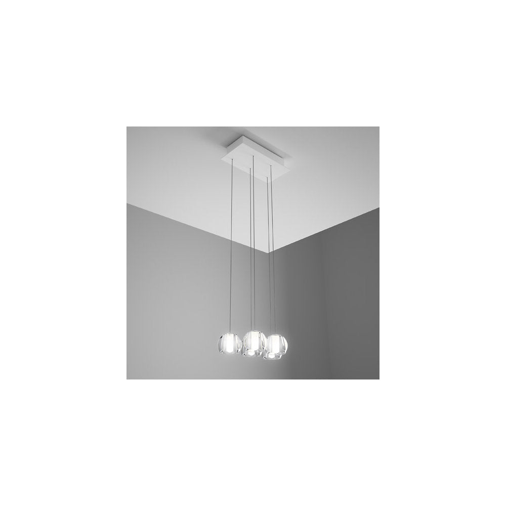 Beluga Multispot 5-Light Rectangular Pendant
