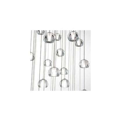 Beluga Multispot 20-Light Rectangular Pendant