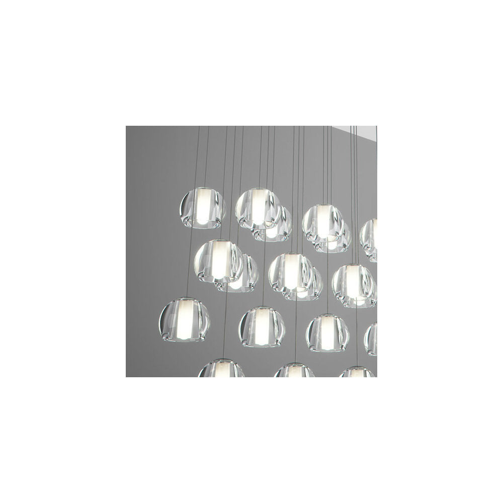 Beluga Multispot 30-Light Rectangular Pendant