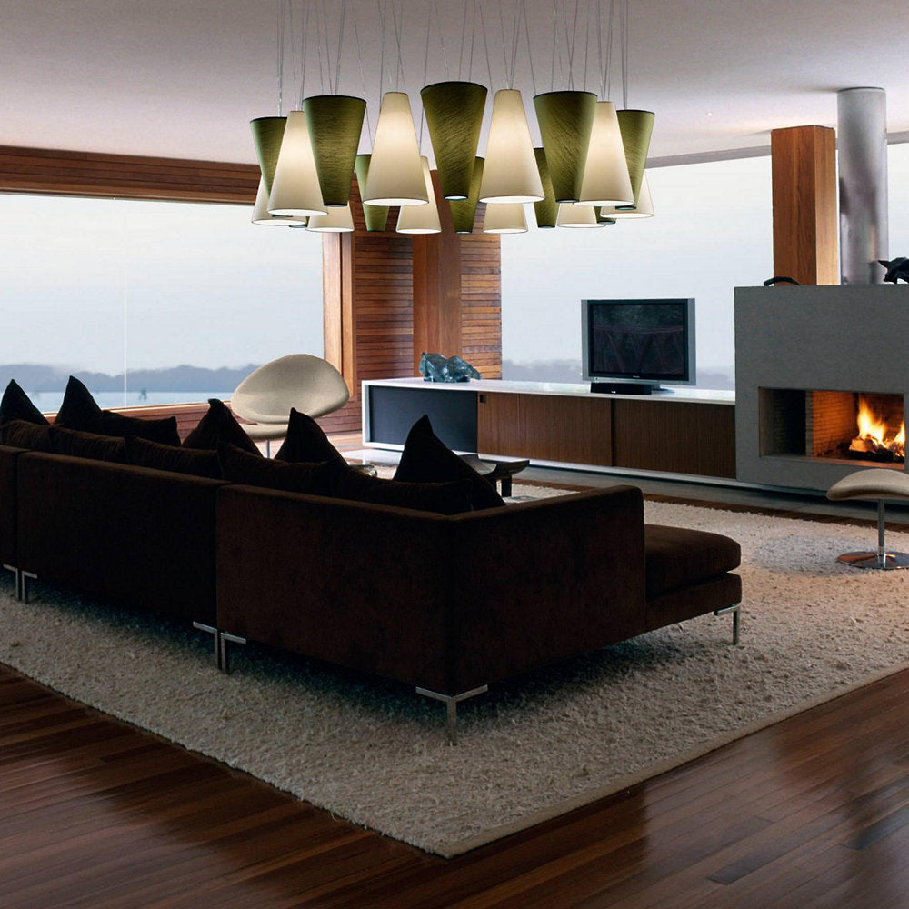 Aqua SO 9 Light Up/Down Pendant Light