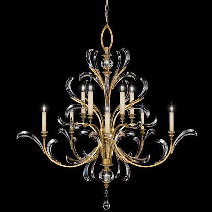 Beveled Arcs Chandelier