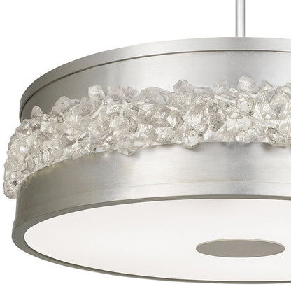 Arctic Halo Drum Chandelier