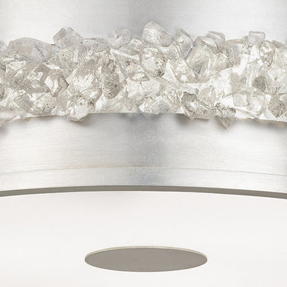 Arctic Halo Drum Chandelier