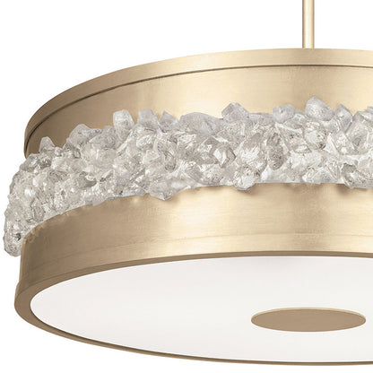 Arctic Halo Drum Chandelier