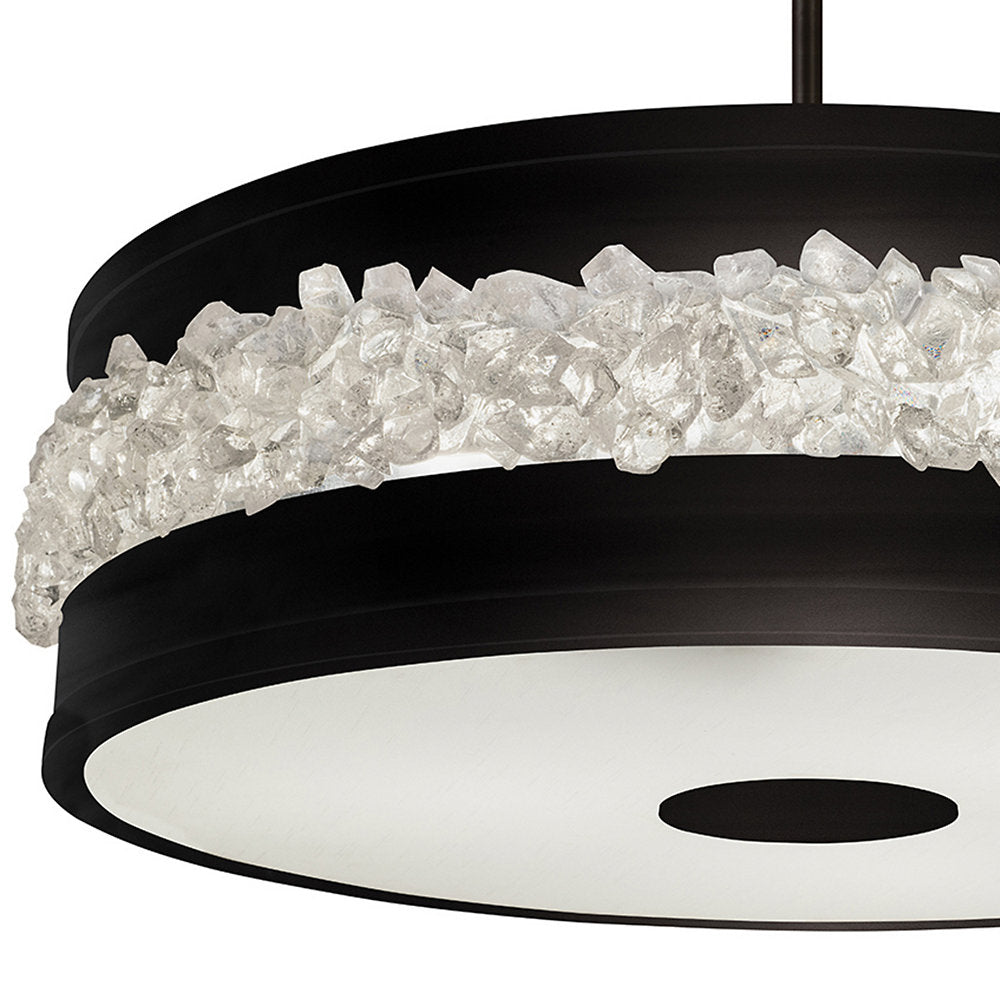 Arctic Halo Drum Chandelier