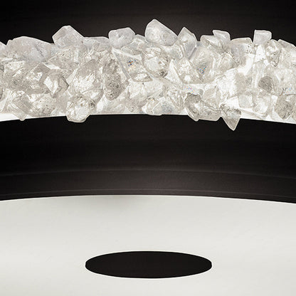 Arctic Halo Drum Chandelier