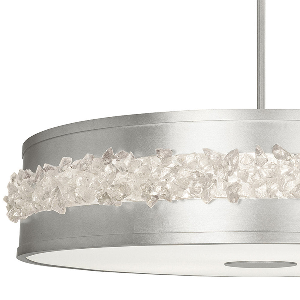 Arctic Halo Drum Chandelier