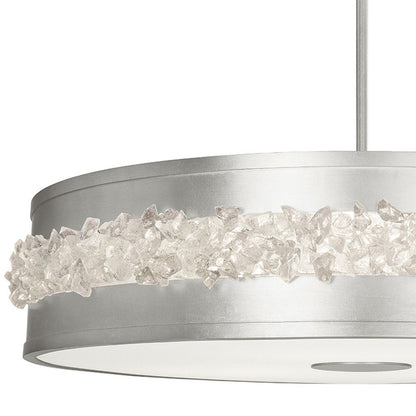 Arctic Halo Drum Chandelier