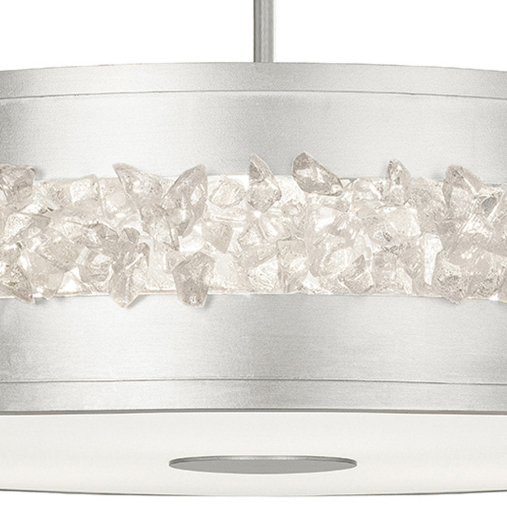 Arctic Halo Drum Chandelier