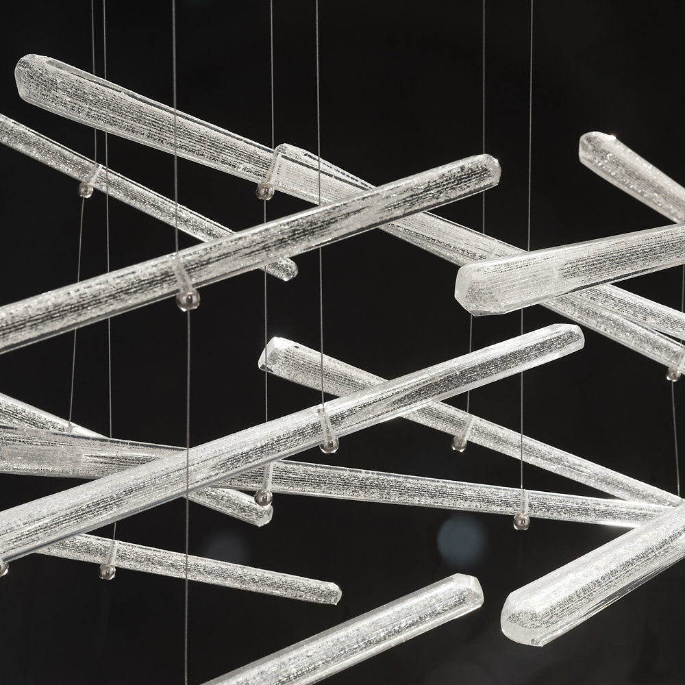 Elevate LED Rectangular Multi Light Pendant